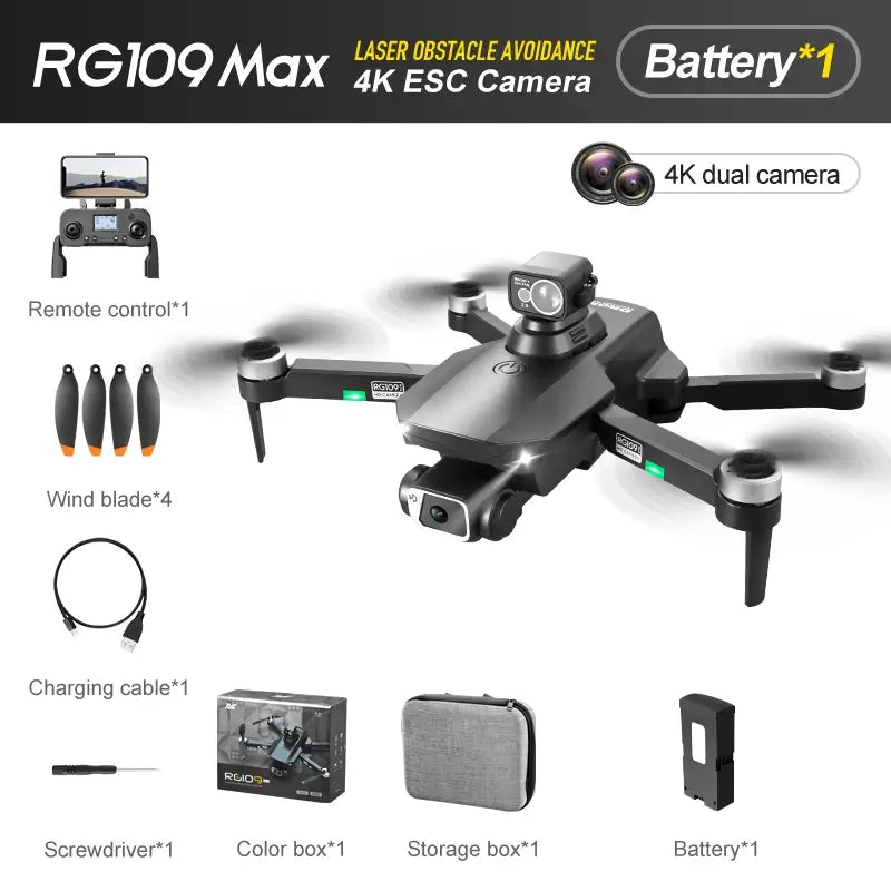 Drone bearing 360 rotation