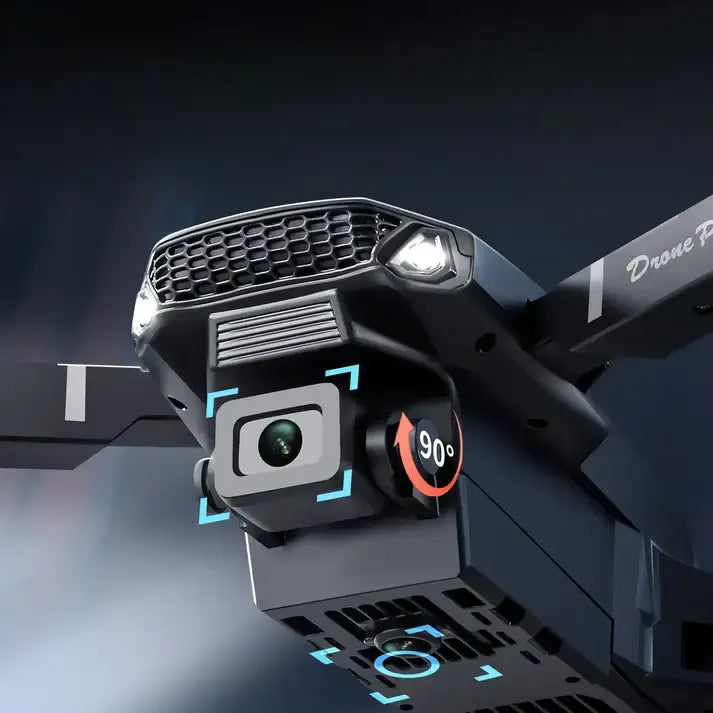 Drone pliable E88 Pro avec deux caméras 4K, 1 km FPV, maintien d'altitude