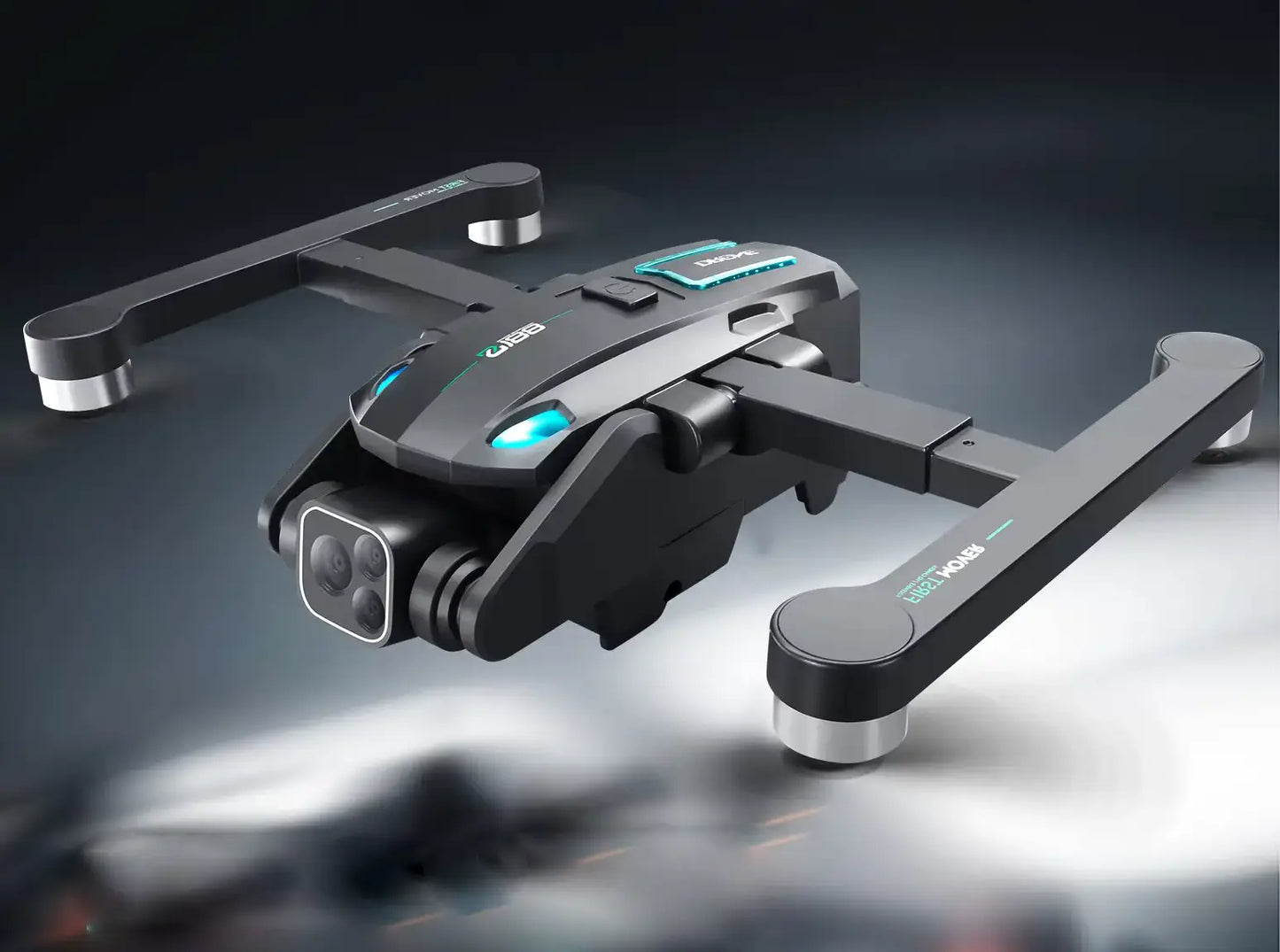 Drone GPS S188 8K avec double caméra, longue portée et moteur sans balais
