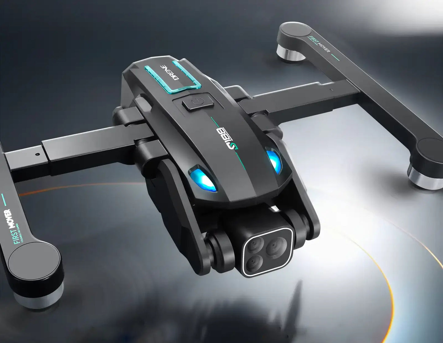 Drone GPS S188 8K avec double caméra, longue portée et moteur sans balais