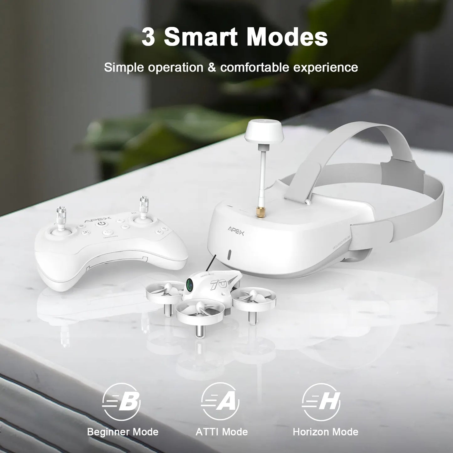🎮 VR 70 Mini FPV Drone – 4K Camera, 5.8G Transmission, VR Glasses Included