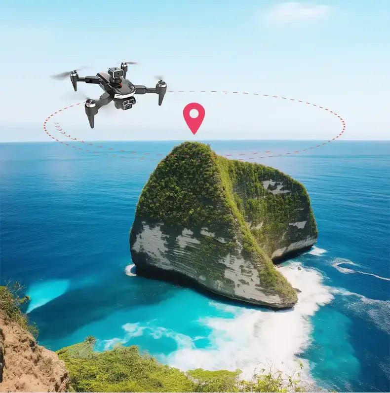 N610 GPS-Drohne mit 8K-Kamera & 4-Wege-Hindernisvermeidung | Faltbarer Quadrocopter