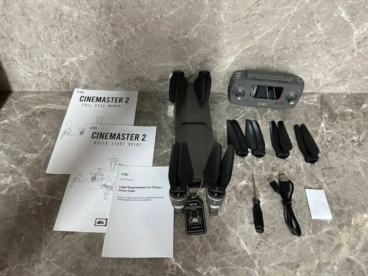 cinemaster 2 Drone – 3-Axis Gimbal, 4K EIS, 50x Zoom, 28 Min Flight Time, 5G FPV