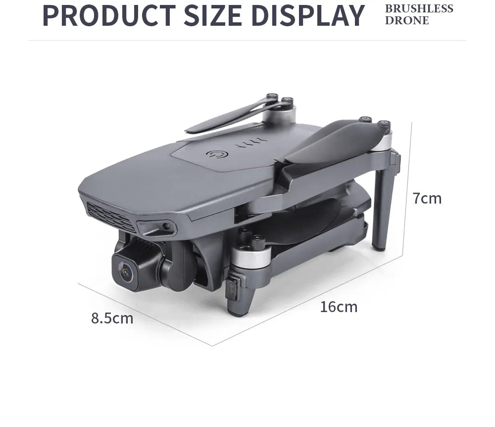 RC Drone 016 GPS Mini-Drohne – 4K-Kamera, Smart Follow, 20 Minuten Flug