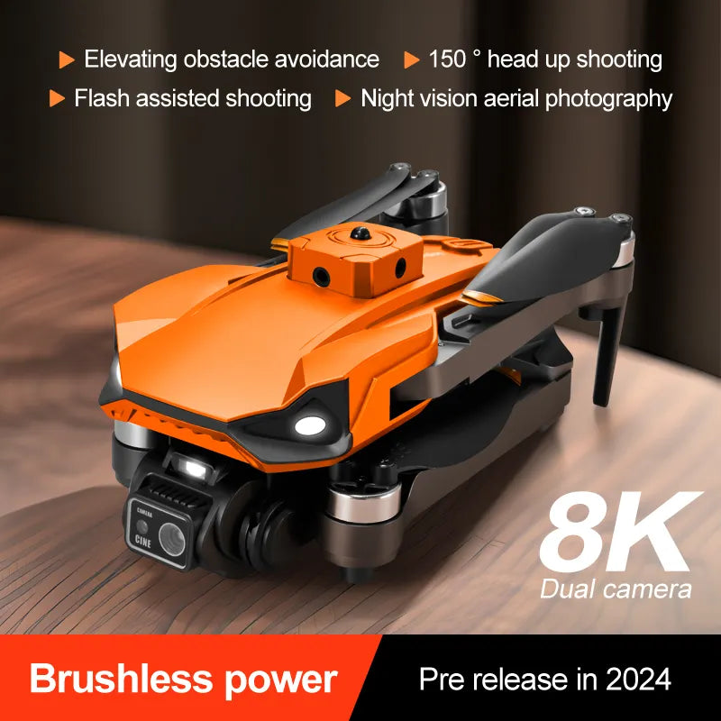 Drone RG608 Max – Double caméra 8K, FPV 5 km, évitement d'obstacles
