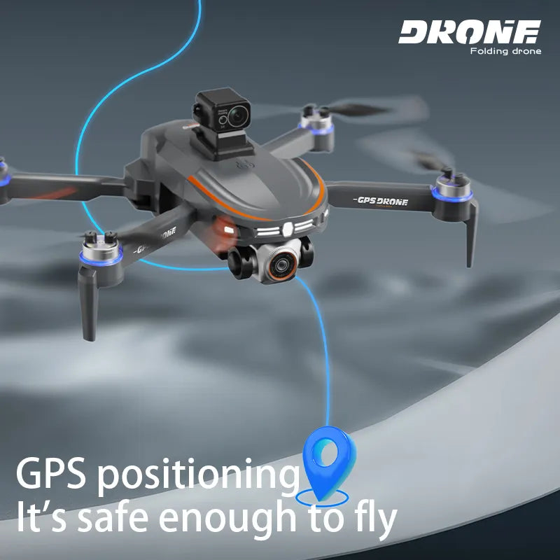 S28 Mini GPS Drone with 4K Camera & Obstacle Avoidance – 40 Min Flight
