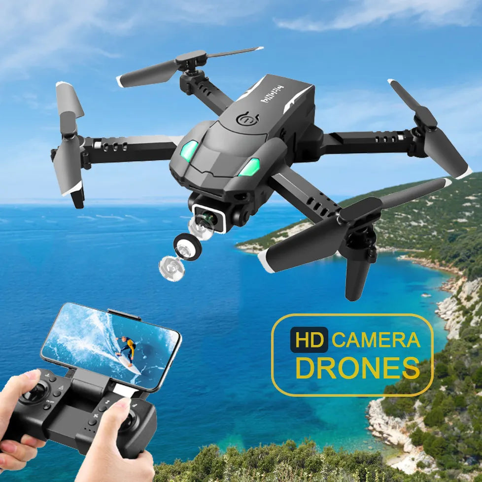 S128 Portable Drone with 8K Dual Camera, Obstacle Avoidance & WiFi FPV
