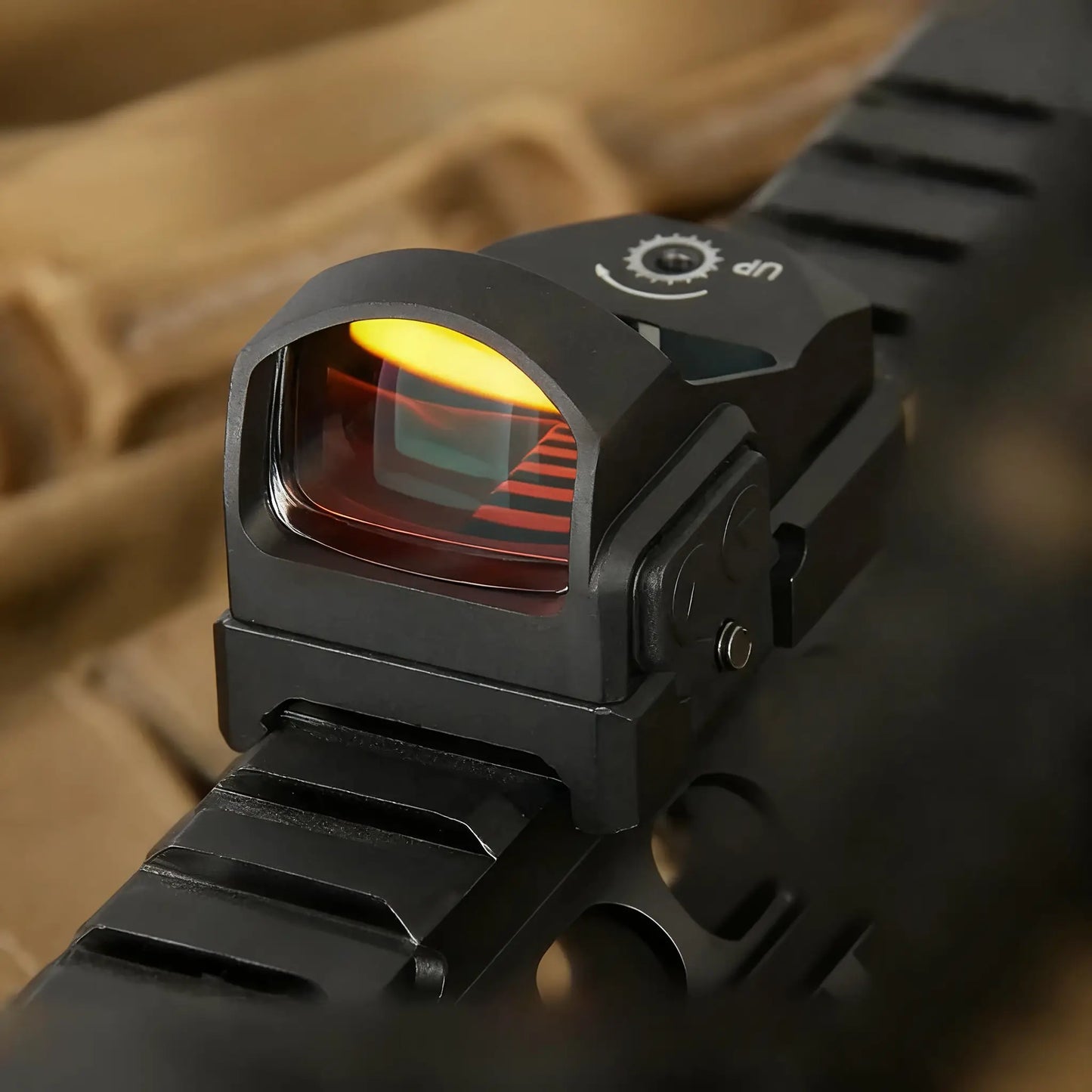 High Shockproof Metal Red Dot Sight – 1X Magnification, Waterproof, Fogproof, Rugged Build