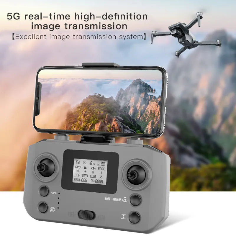 Drone L600 Pro Max 4K – GPS, 25 minutes de vol, sans balais, 5G FPV