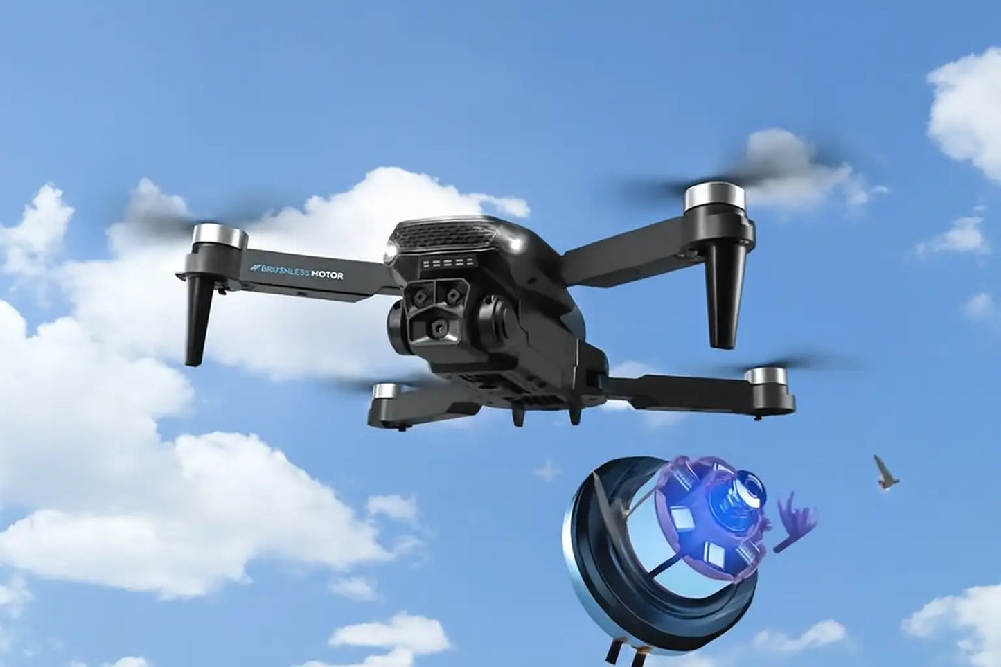 LU900 Mini Drone 4K Dual Camera – 5G FPV & Brushless Motor