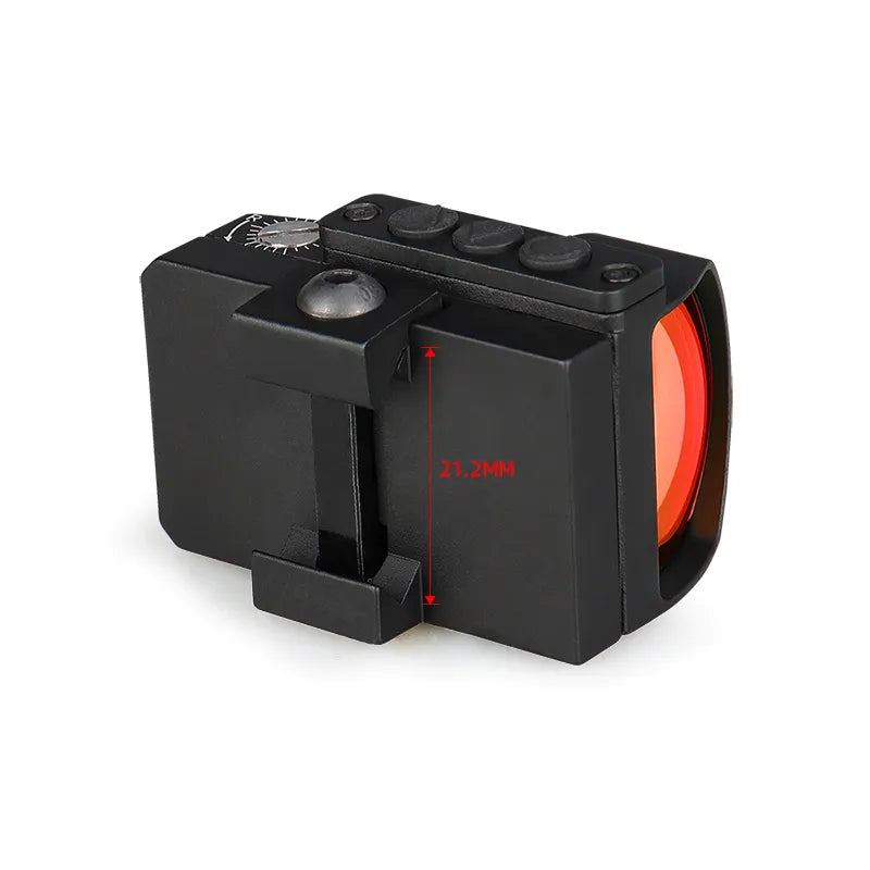 Adjustable Red Dot Sight – 1X Magnification, IPX7, Shockproof