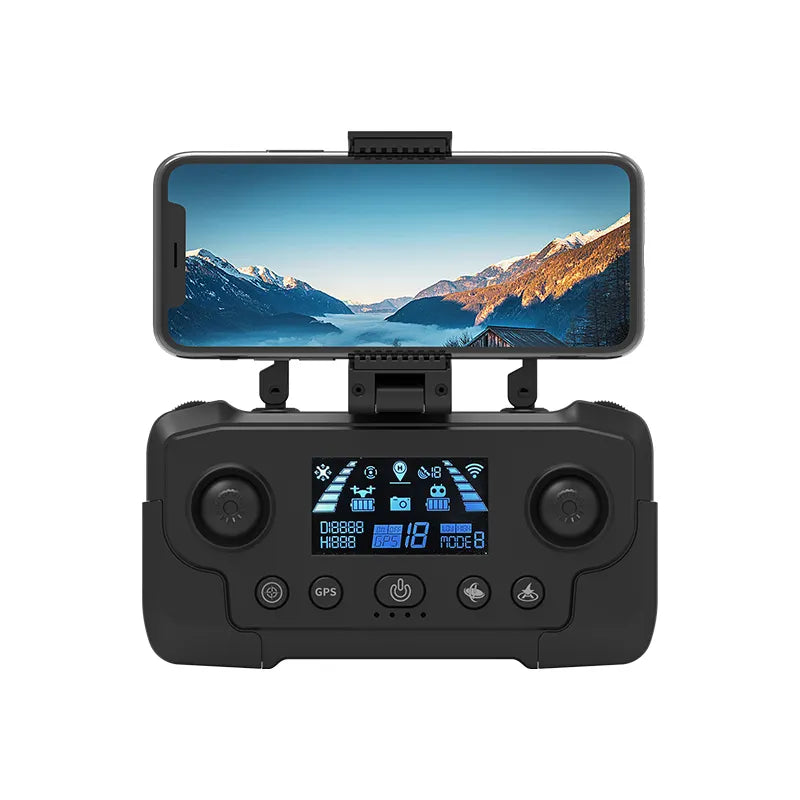Drone RC sans balais Factory A22 – Caméra 1080p, retour GPS, évitement d'obstacles