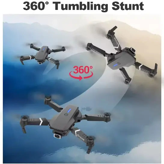 Compact foldable UAV with brushless motor for smooth and durable flight