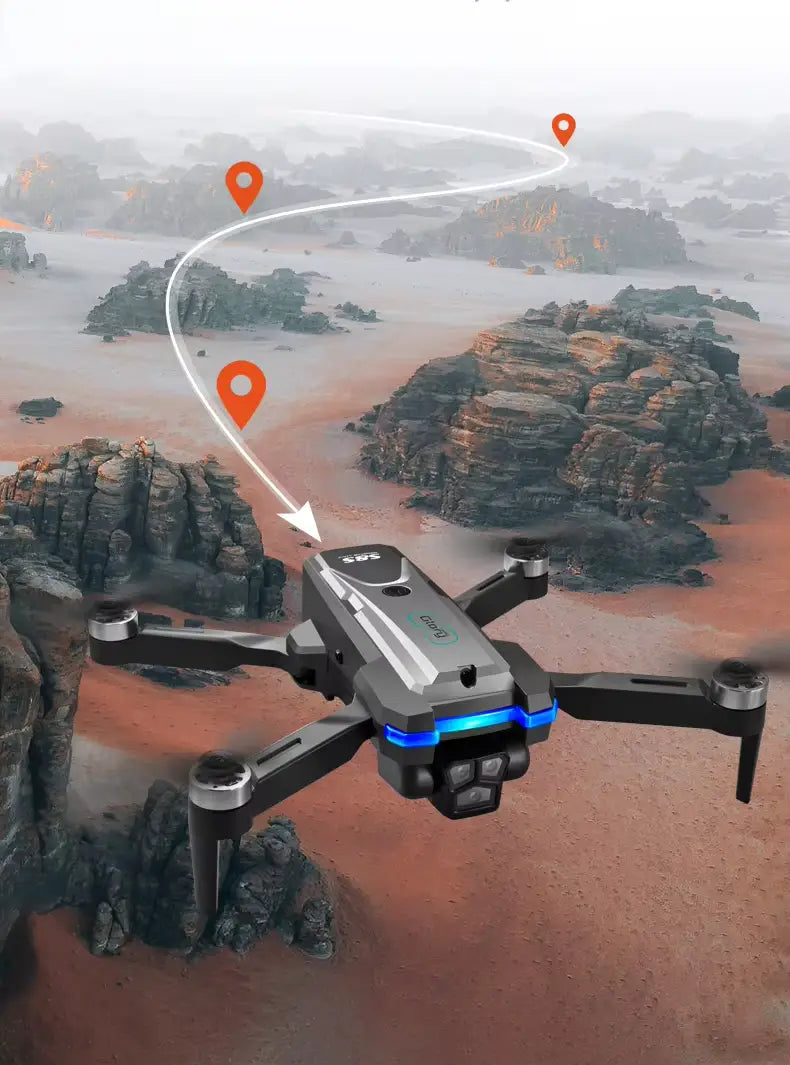 S8S 4K Mini RC Drone with Dual Cameras & Obstacle Avoidance