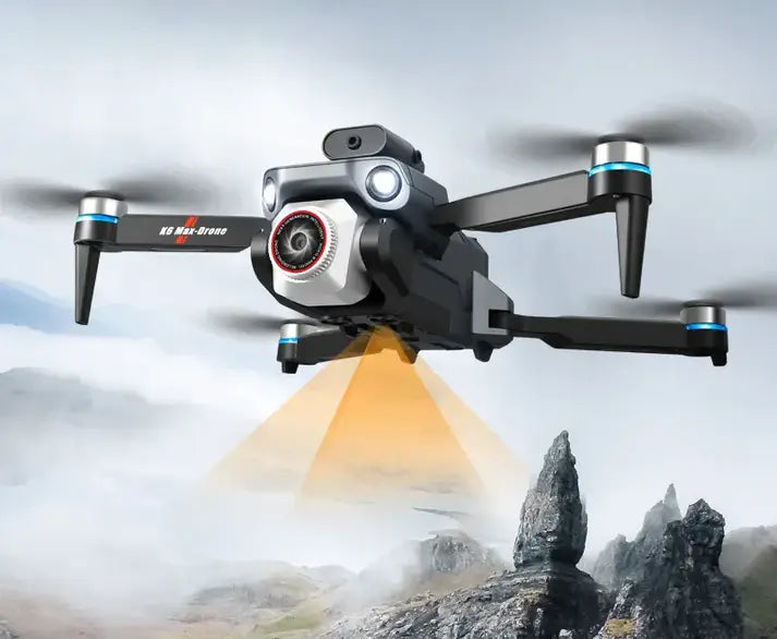 K6 Max Drone with Screen Remote, Obstacle Avoidance, WIFI FPV, Foldable