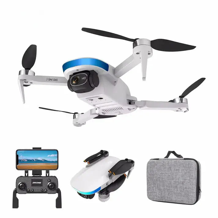 S6S Mini GPS Drone – Foldable 4K Dual Camera with 5G FPV & Brushless Motors