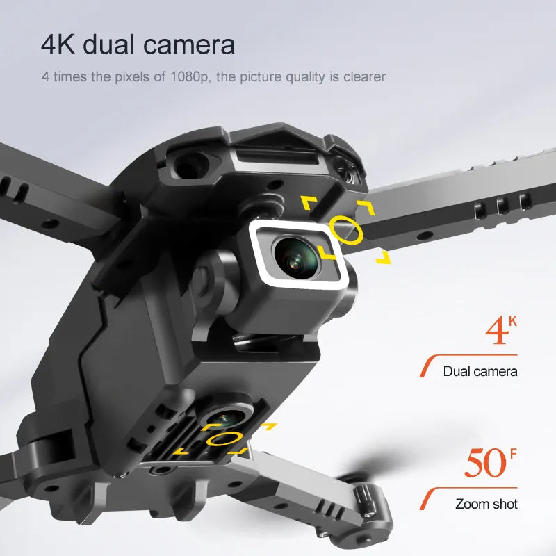 S128 Portable Drone with 8K Dual Camera, Obstacle Avoidance & WiFi FPV