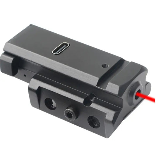 Red Laser Sight with Rechargeable Battery – Long-Range Tactical Targeting Tool