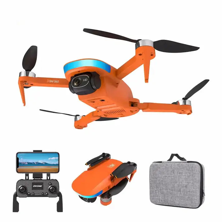 S6S Mini GPS Drone – Foldable 4K Dual Camera with 5G FPV & Brushless Motors