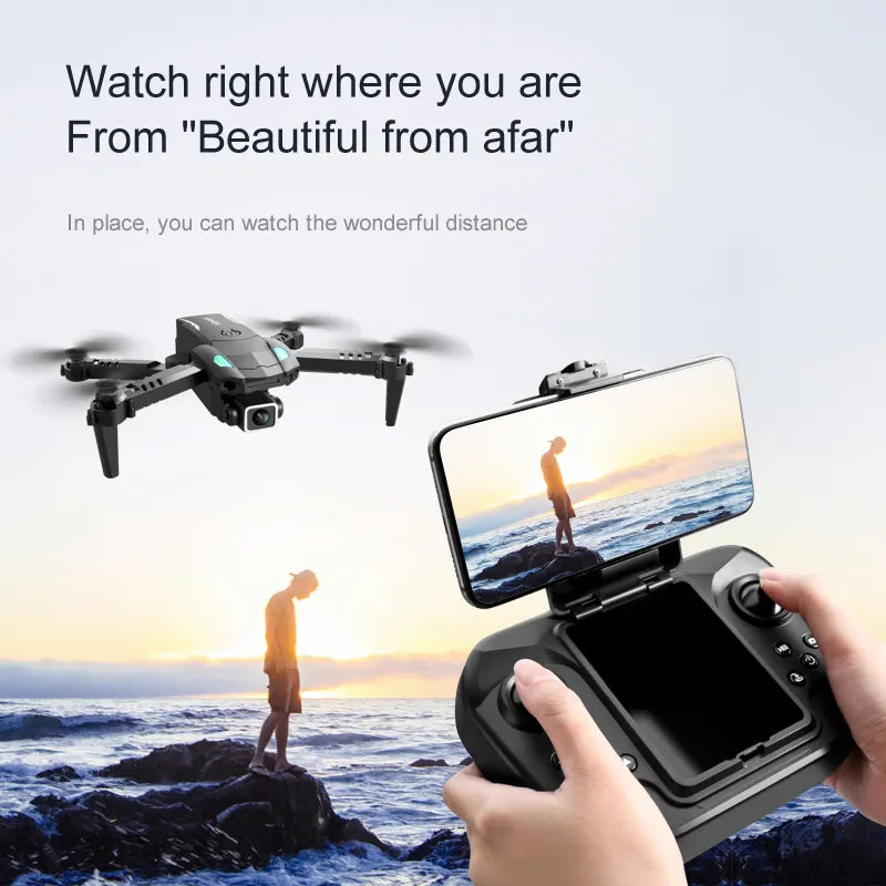 S128 Portable Drone with 8K Dual Camera, Obstacle Avoidance & WiFi FPV