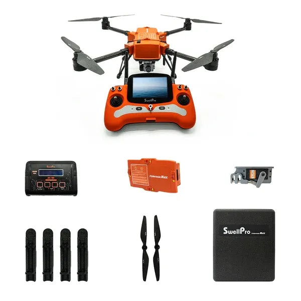 Wasserdichte Drohne Fisherman MAX FD2 mit 4K-Kamera und 1 kg Nutzlast