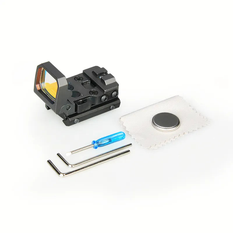 1X Folding Red Dot Sight – CNC Machined, Aluminum, Lightweight