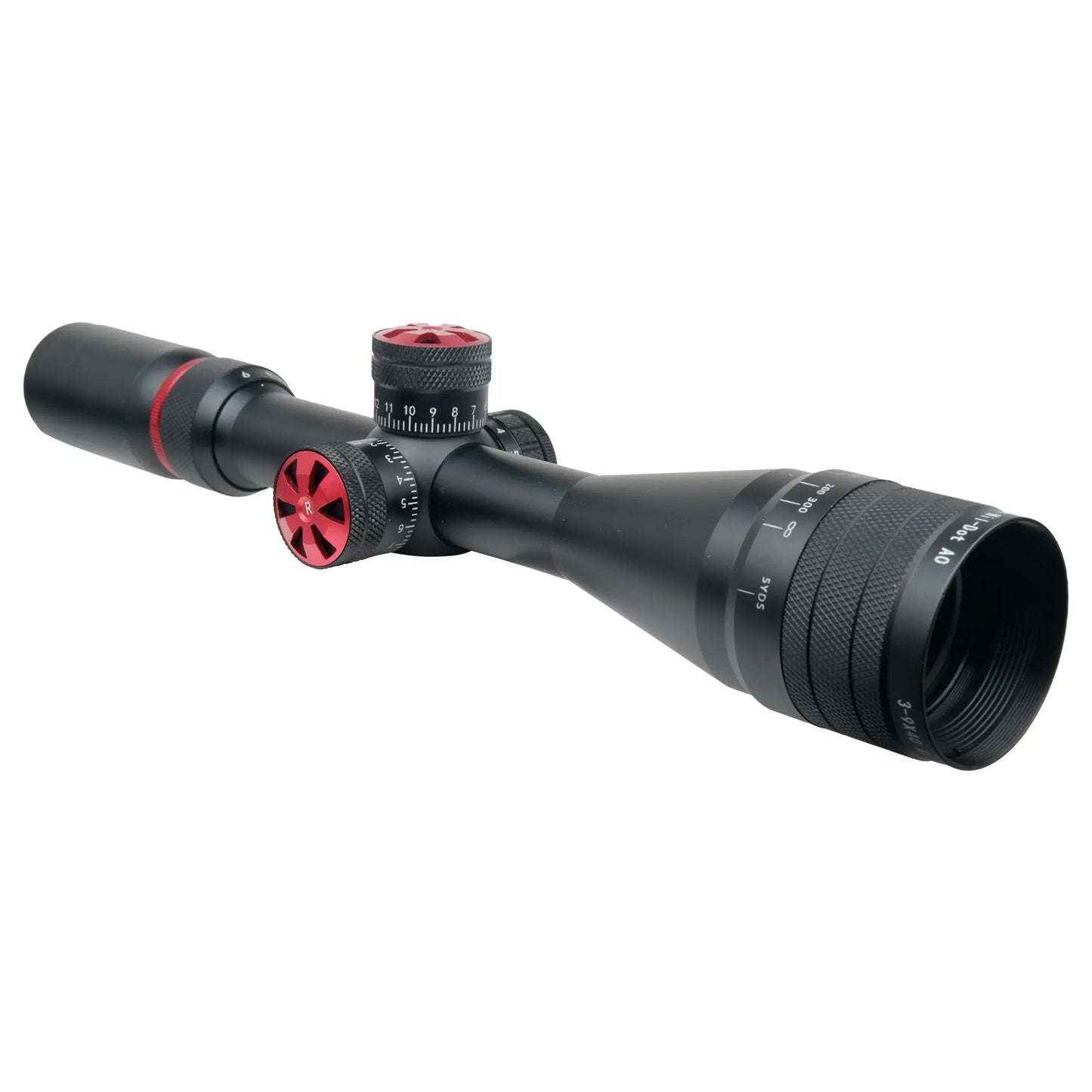 3-9X40AOEG Hunting Scope | Matte Black | Adjustable Brightness | 40mm Objective Lens
