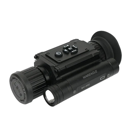 Infrared Night Vision Monocular with 1X–4X Zoom & 200m IR Range for Hunting