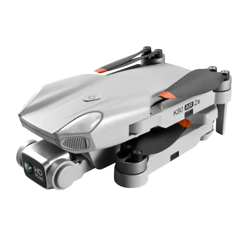 XK80 Air 2S GPS Drone flying in the sky with its 4K HD camera, capturing vibrant aerial footage with ease.