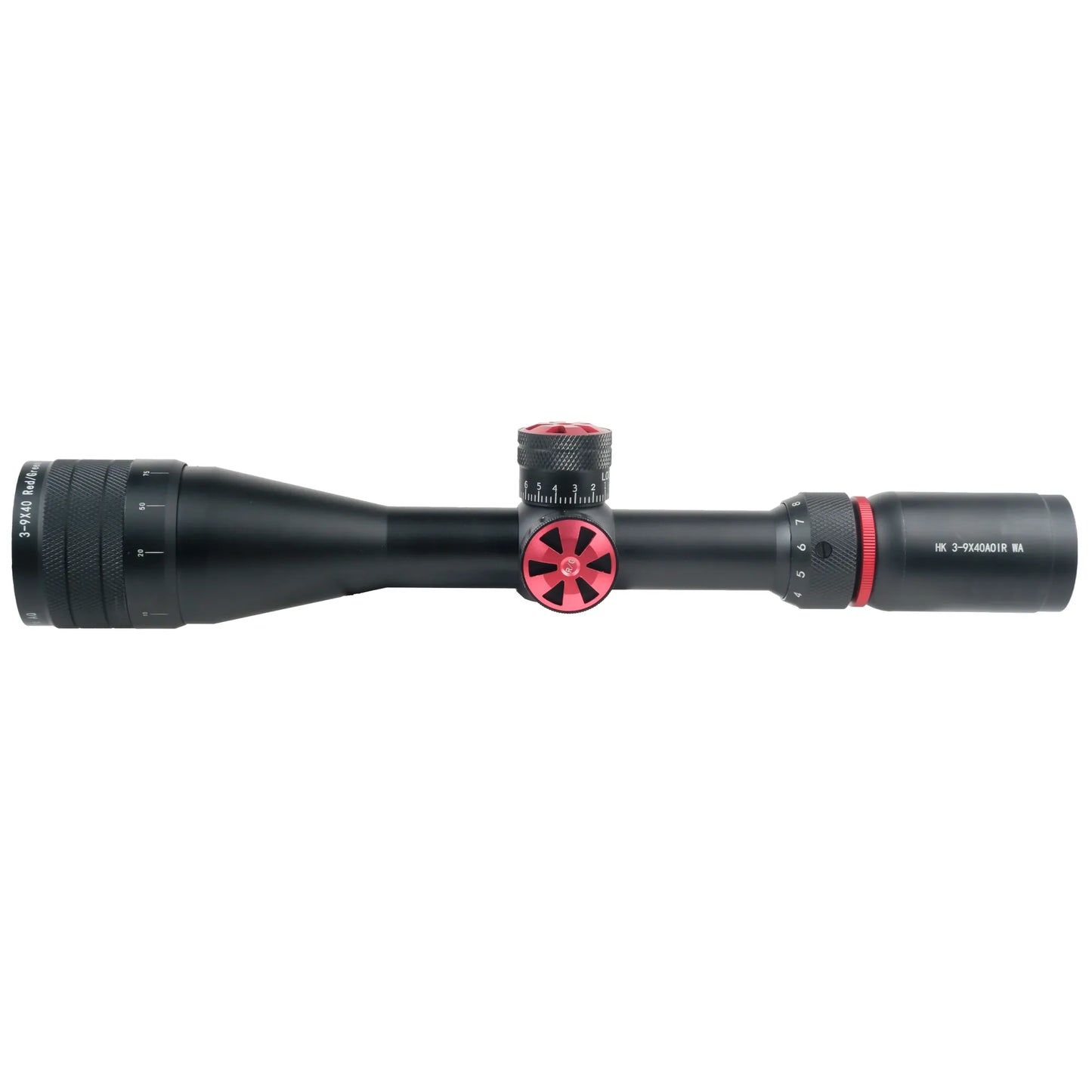 3-9X40AOEG Hunting Scope | Matte Black | Adjustable Brightness | 40mm Objective Lens