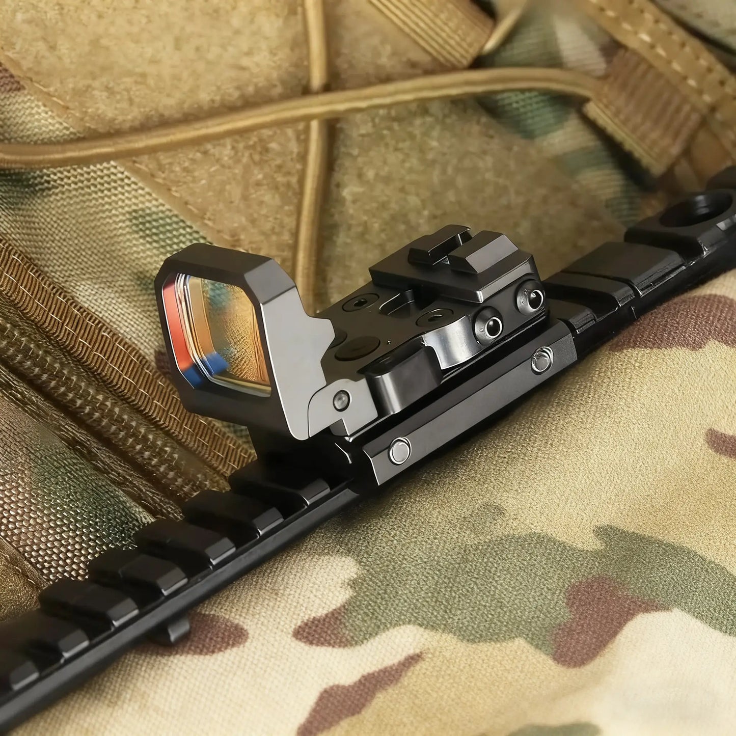 1X Folding Red Dot Sight – CNC Machined, Aluminum, Lightweight