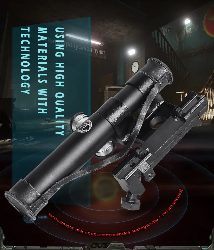 3.5X Shockproof Multi-Coated SVT-40 Scope, SVD Mosin Nagant Optics