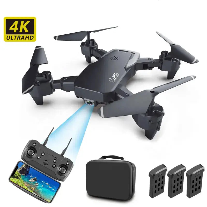 S60 Mini Drone with 4K Camera, Voice Control & Foldable Design
