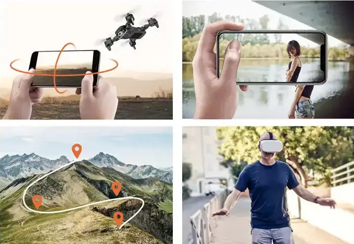 S60 Mini Drone with 4K Camera, Voice Control & Foldable Design