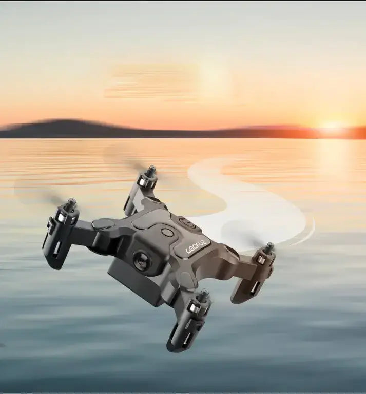 V2 Foldable Mini Drone with lightweight portable design for beginners.