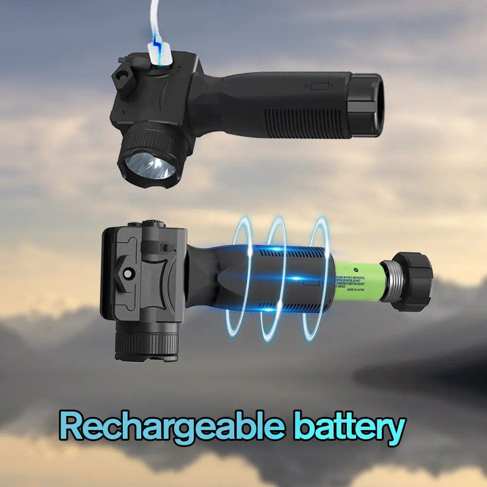 Grip Tactical Green Laser Sight Combo mit 2000 Lumen Taschenlampe – Präzisionsjagd- und Taktikwerkzeug