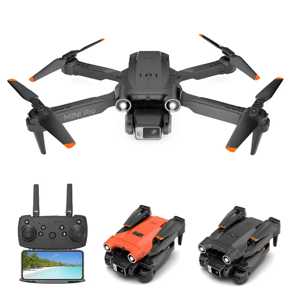 X213 4K Mini Drone with LED Lights, perfect for stunning night flights with AI obstacle avoidance and smooth control