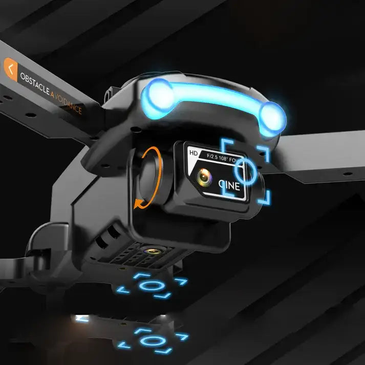 XT2 AI Mini Drone with AI obstacle avoidance and altitude hold for safer indoor and outdoor flights.