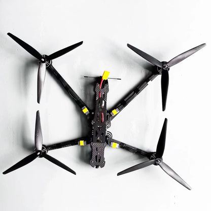 13 Inch Carbon Fiber FPV Racing Drone, 20km Range, 6KG Payload, 4214 560KV 8S Motors, F722 Remote Control