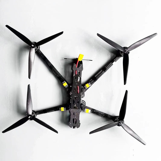 13 Inch Carbon Fiber FPV Racing Drone – 6KG Payload, 20KM Range, 4K Camera