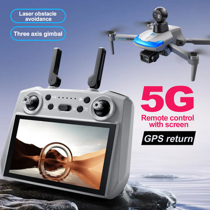 S185 GPS Drone with 7.2-Inch Screen, 2.7K Camera & Brushless Motor | ProDrone UK