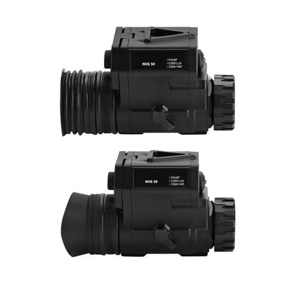 NVG50 Infrared Night Vision Monocular, 2560x1440 Resolution, 1X-4X Digital Zoom, 940nm IR for Hunting