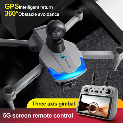 S185 GPS Drone with 7.2-Inch Screen, 2.7K Camera & Brushless Motor | ProDrone UK