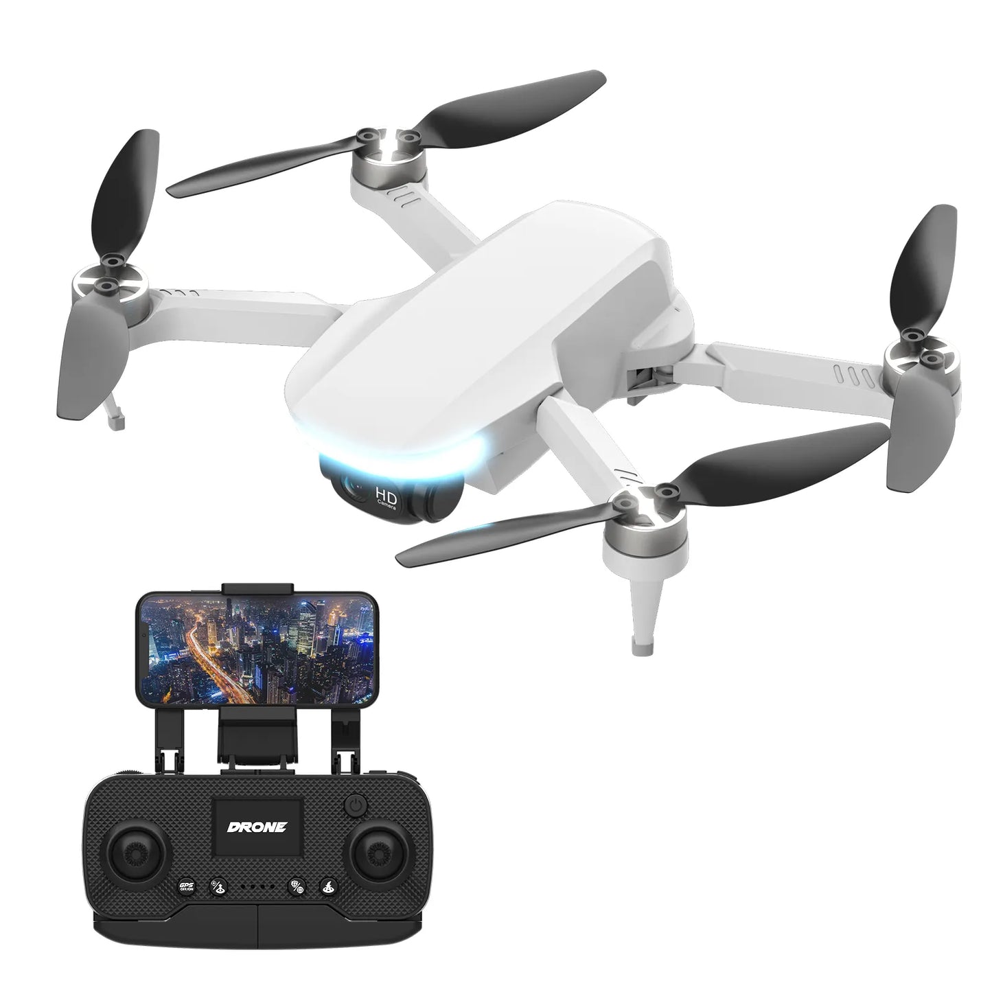 T16 4K HD GPS Drone 25 Minutes Flying Time 1.5KM Range Brushless Motor Professional RC Drone