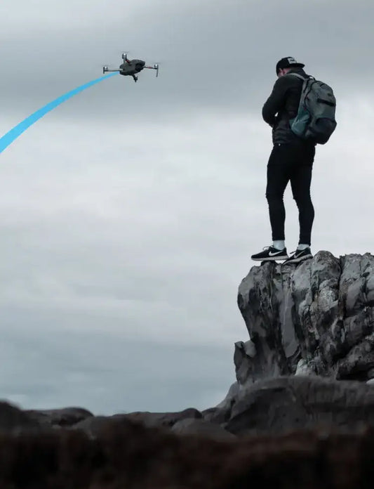 Quadricoptère Arno SE 4K avec cardan 3 axes et autonomie de vol de 32 minutes | Drone GPS professionnel