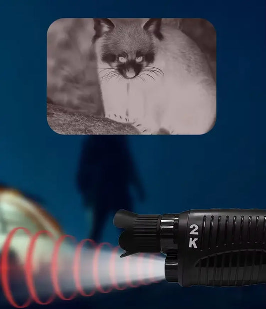 1080P FHD Night Vision Telescope with 4X Zoom & 850nm Infrared Light