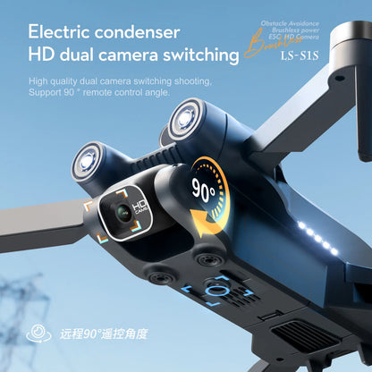 New Version S150 Mini HD Camera Drone - 6K/4K Camera, 18-Minute Flight Time,Foldable Design