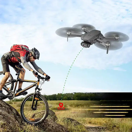 B12 Mini Drone 4K Camera, FPV, Foldable, 25 Min Flight Time – Perfect for Beginners