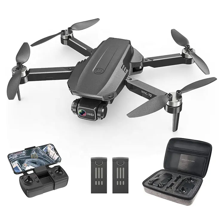 B12 Hot-Selling Mini Drone with 4K HD Camera WIFI FPV Foldable Quadcopter Portable Control Kit