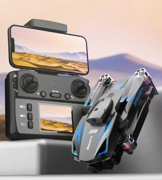 S18 Drone 4K | Dual Camera, Obstacle Avoidance & Easy Flight